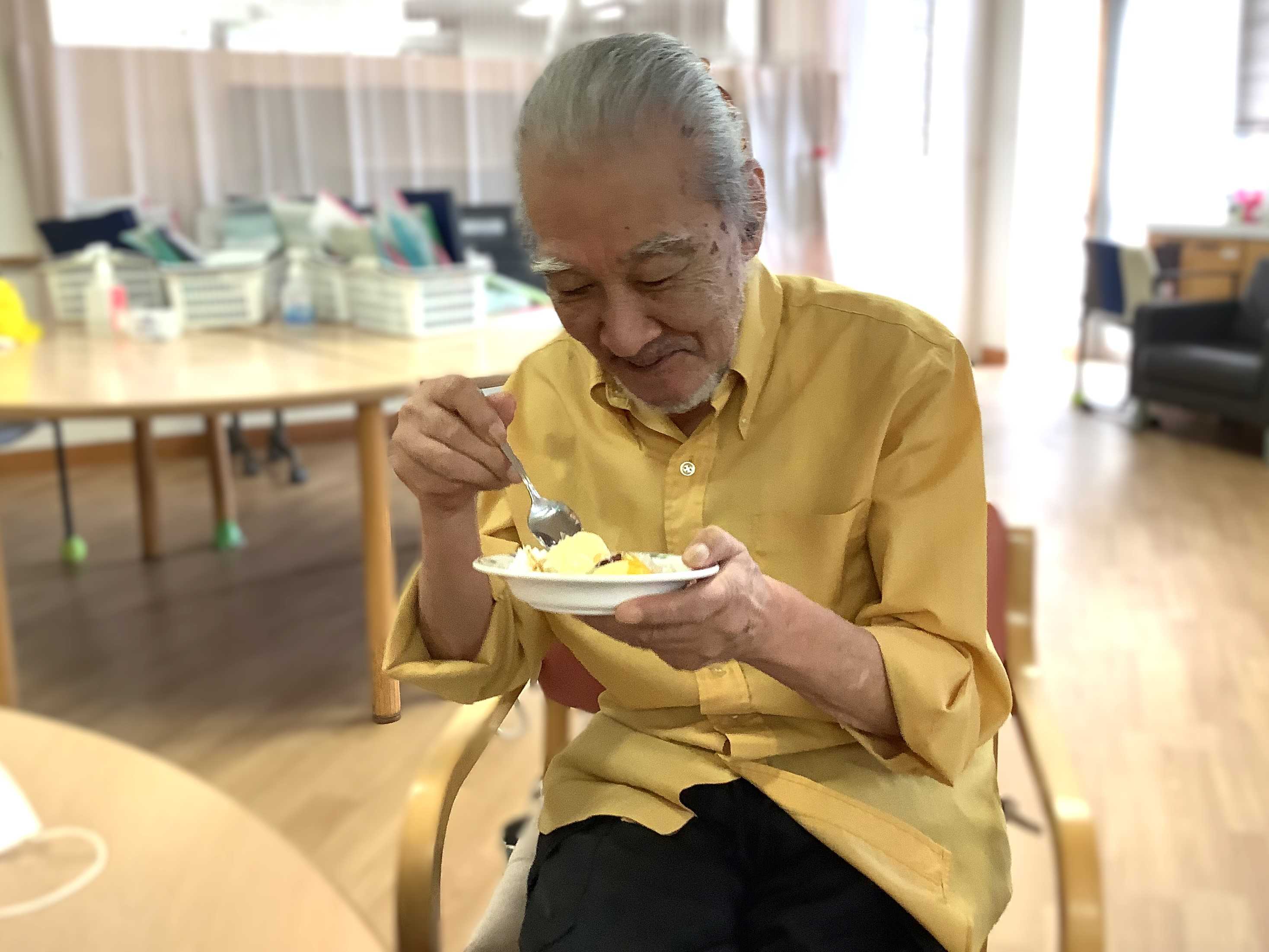 【釜利谷地域ケアプラザ】7月　おやつレク（あんみつ）