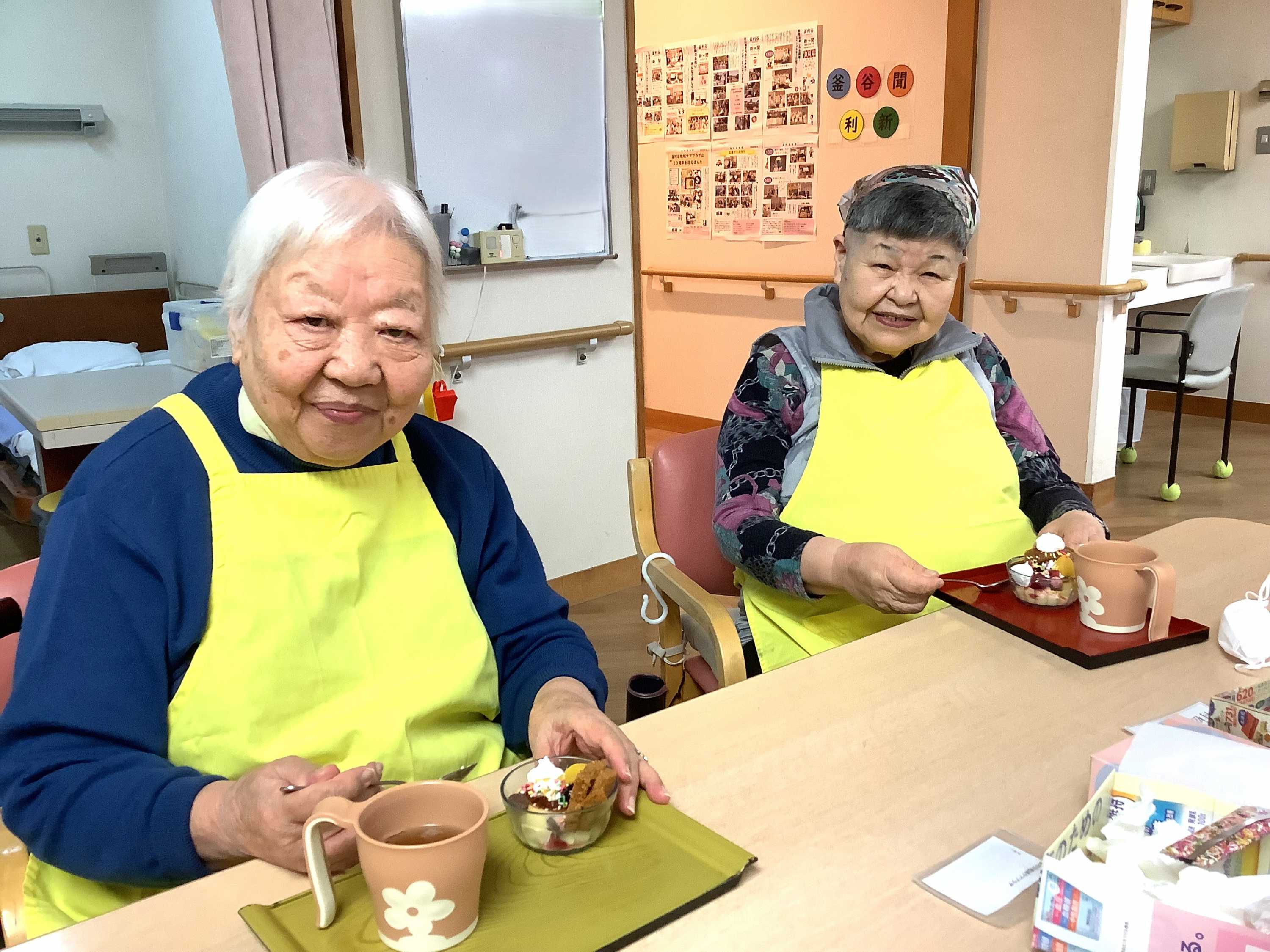 【釜利谷地域ケアプラザ】12月　プッチンプリンでおやつレク