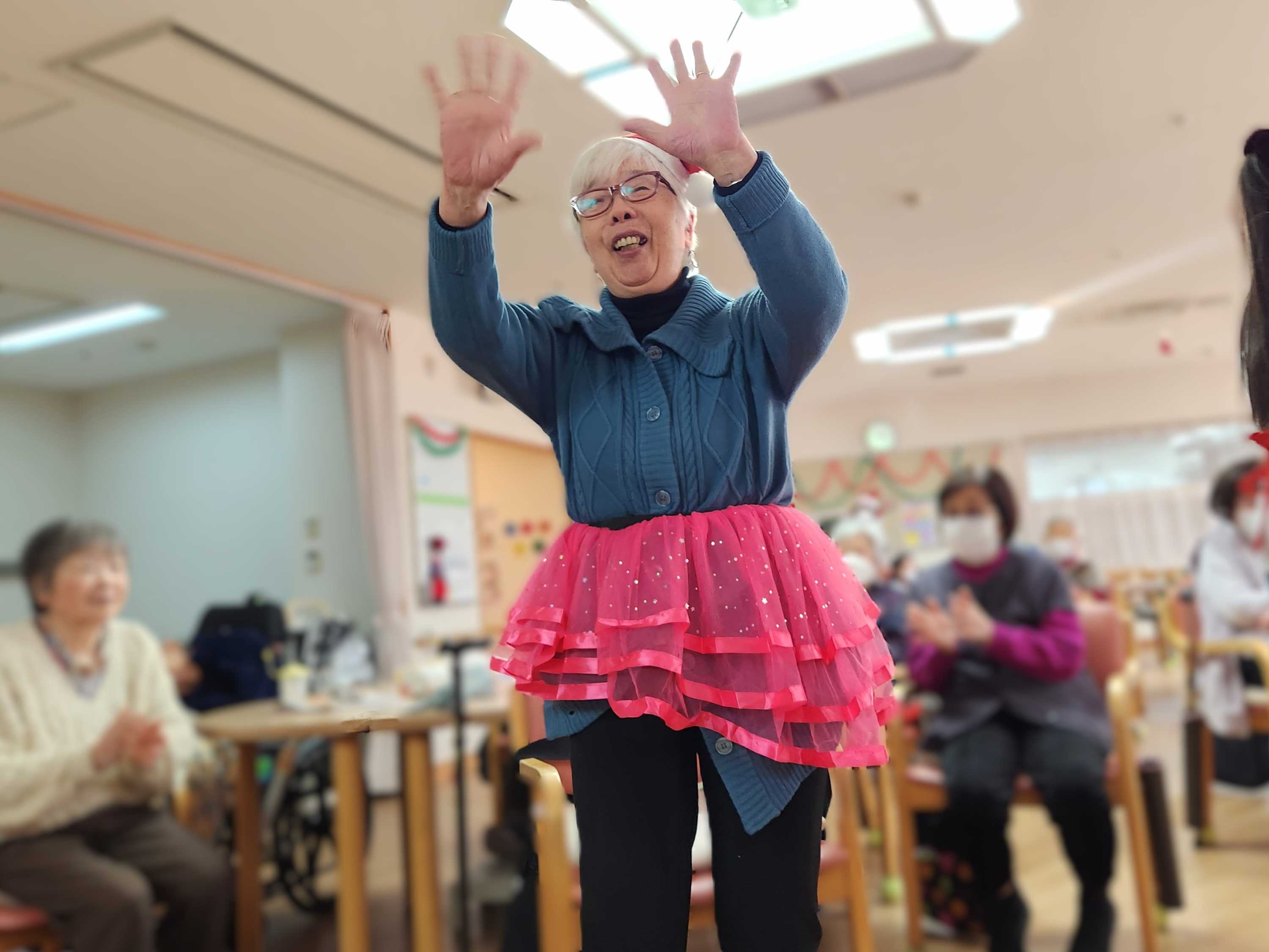 【釜利谷地域ケアプラザ】12月　クリスマス会　１日目＆２日目