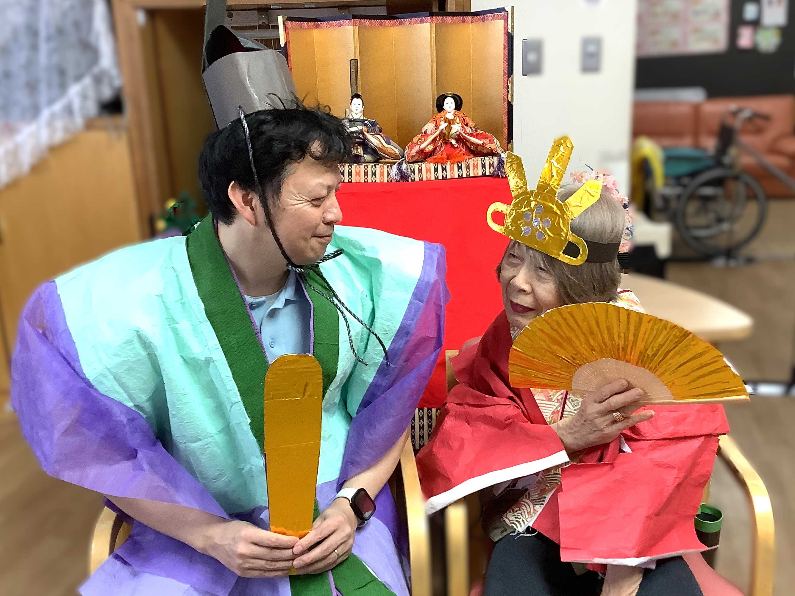【釜利谷地域ケアプラザ】3月　主役は全員！お雛様＆お内裏様