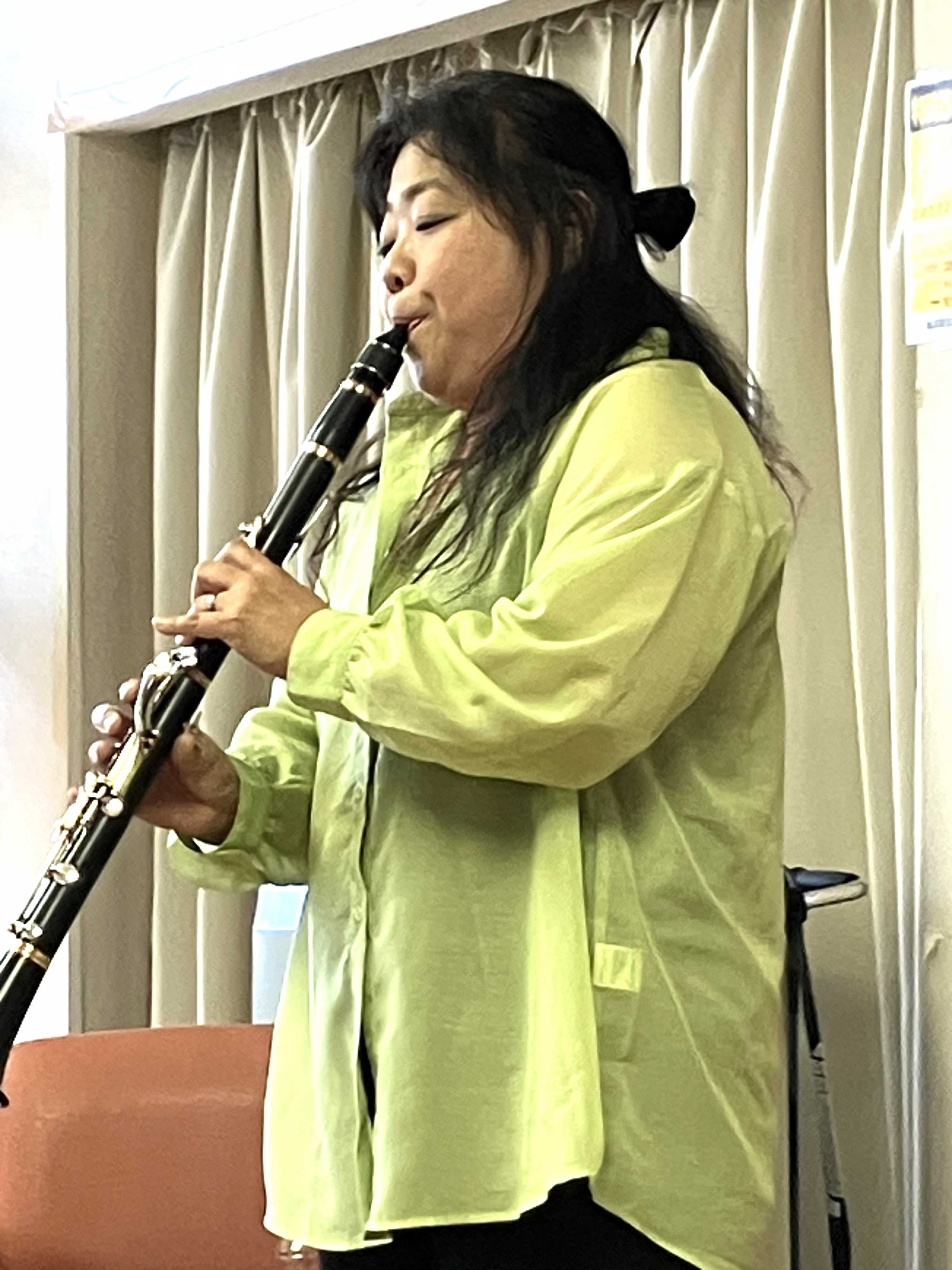 【釜利谷地域ケアプラザ】5月　クラリネットの音色に癒されて…♪　