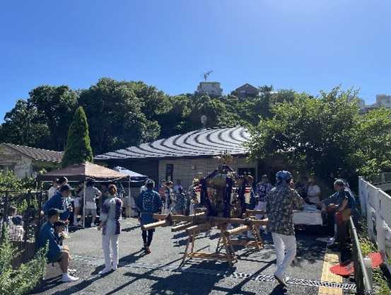 【地域支援センター】「神輿休憩所」