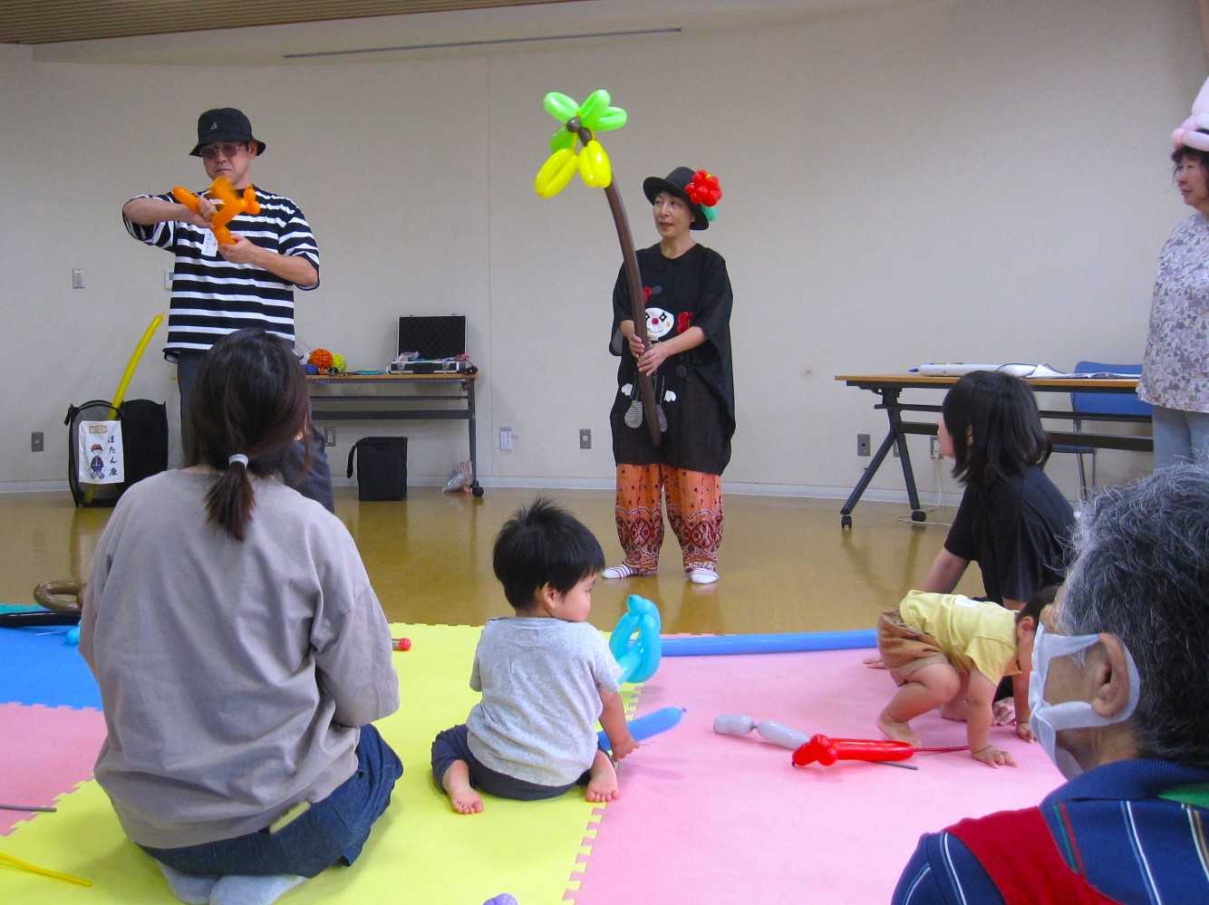 【柳町地域ケアプラザ】9/19　あかちゃんといっしょ「バルーンアート」