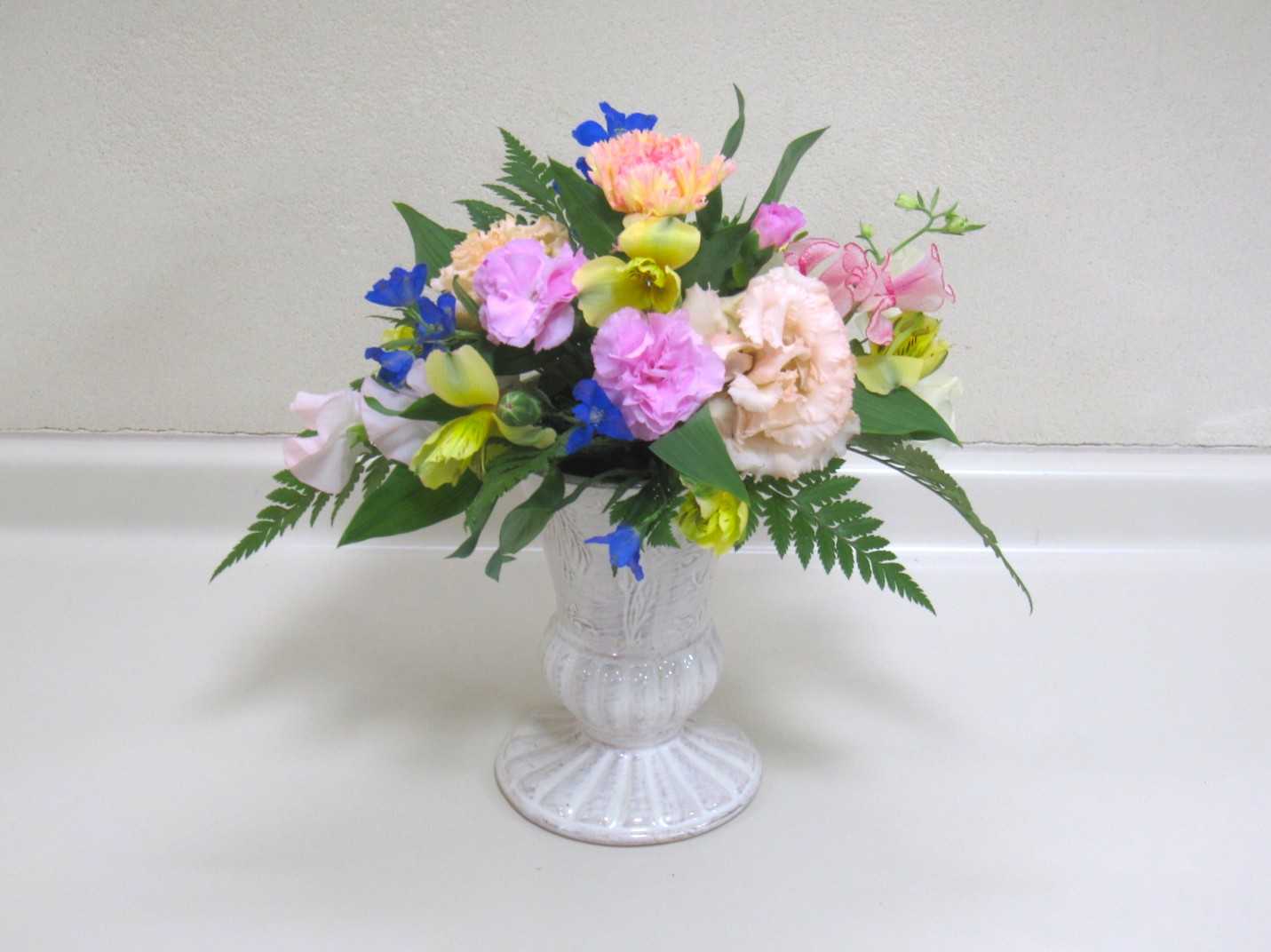 【柳町地域ケアプラザ】1/6　フラワーアレンジメント