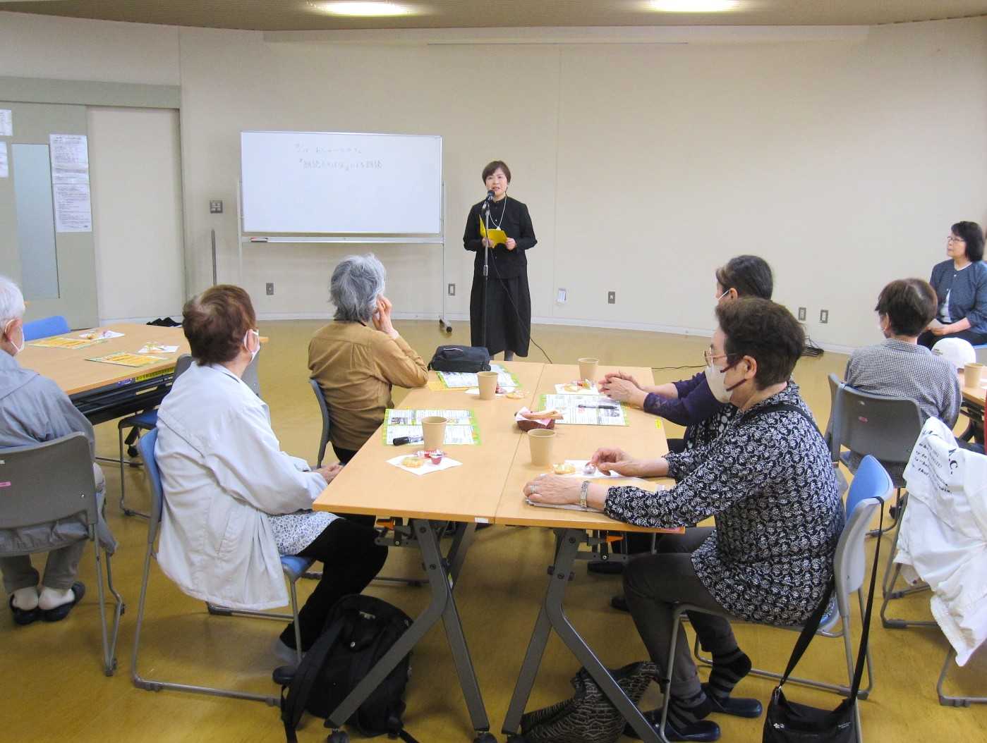 【柳町地域ケアプラザ】4/15　おしゃべりカフェ～「朗読たちばな」による朗読～