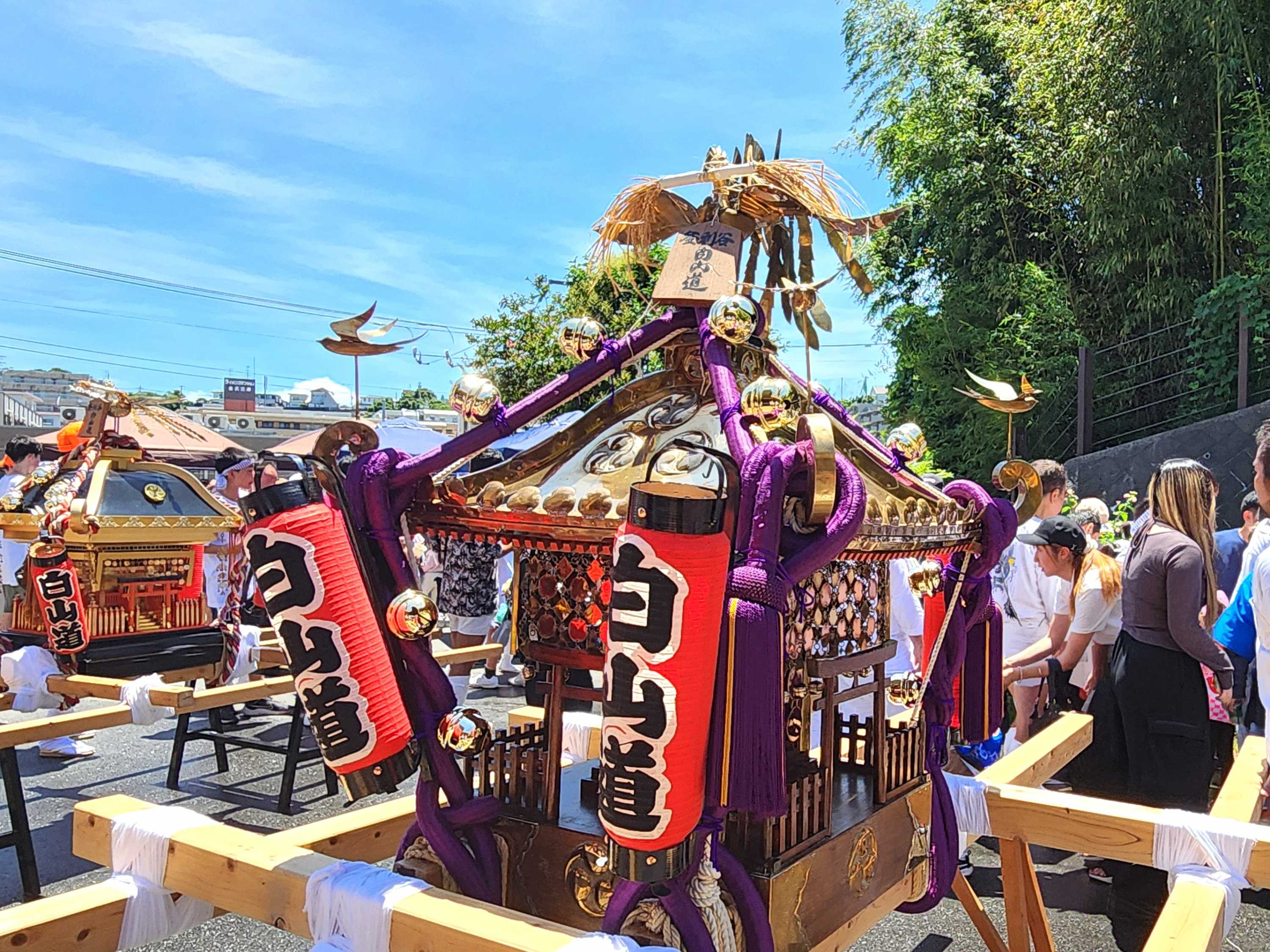 今年もやってきました 白山道町内会~例大祭~