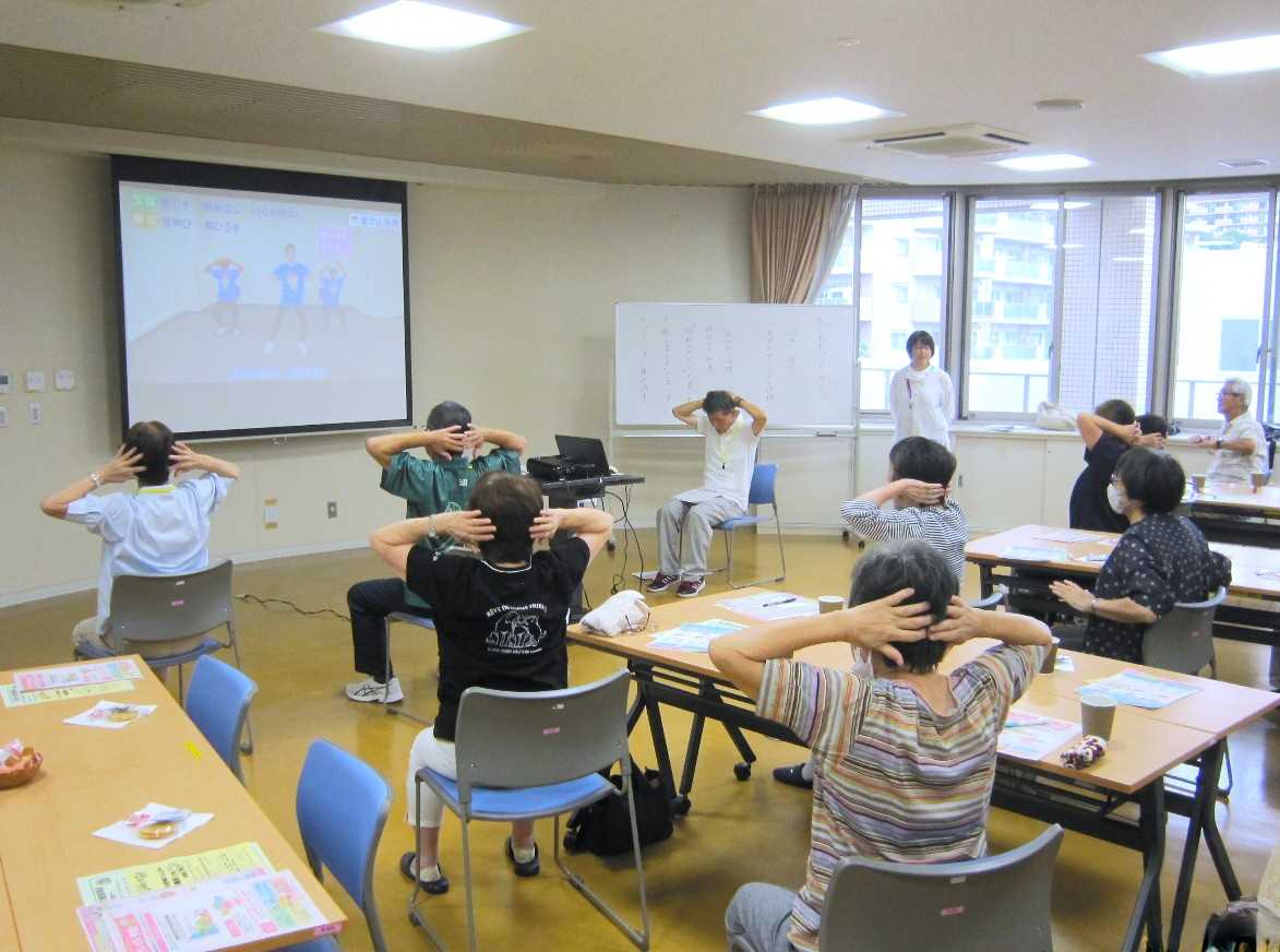 【柳町地域ケアプラザ】9/15　おしゃべりカフェ「金沢区オリジナル体操＆朗読」